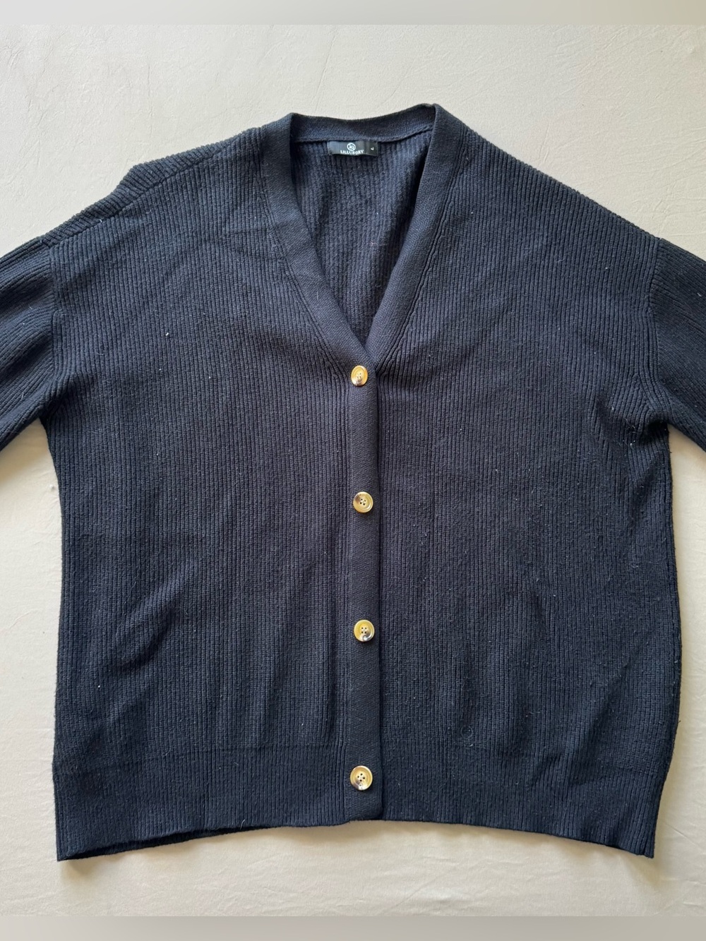 Lillusory Ribbed Knit Cardigan Sweater - Picture 2 of 7